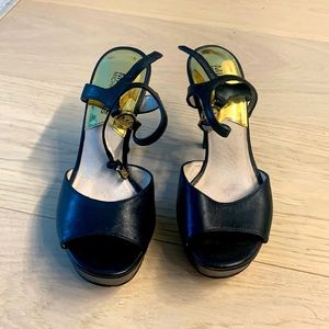 Michael Kors 4 inch platform heels